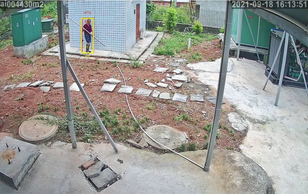 野外自來水公司水泵站戶外監(jiān)控安裝